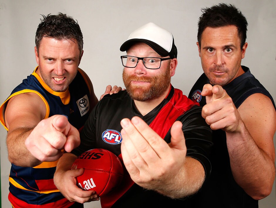 AFL 2016 Media - AFL Traders Shoot The Traders were happy to dish out the trash talk during the AFL.com.au Fantasy draft - ${keywords}